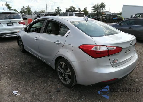 2015 Kia Forte Ex из США, поврежденный, VIN KNAFZ4A88F5364977
